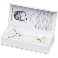 Facial Roller- Clear Quartz Summer Salt Body Clear Quartz, Clear Quartz Facial Roller, Crystals, Crytsal Facial Roller, Facial Roller, Summer Salt Body