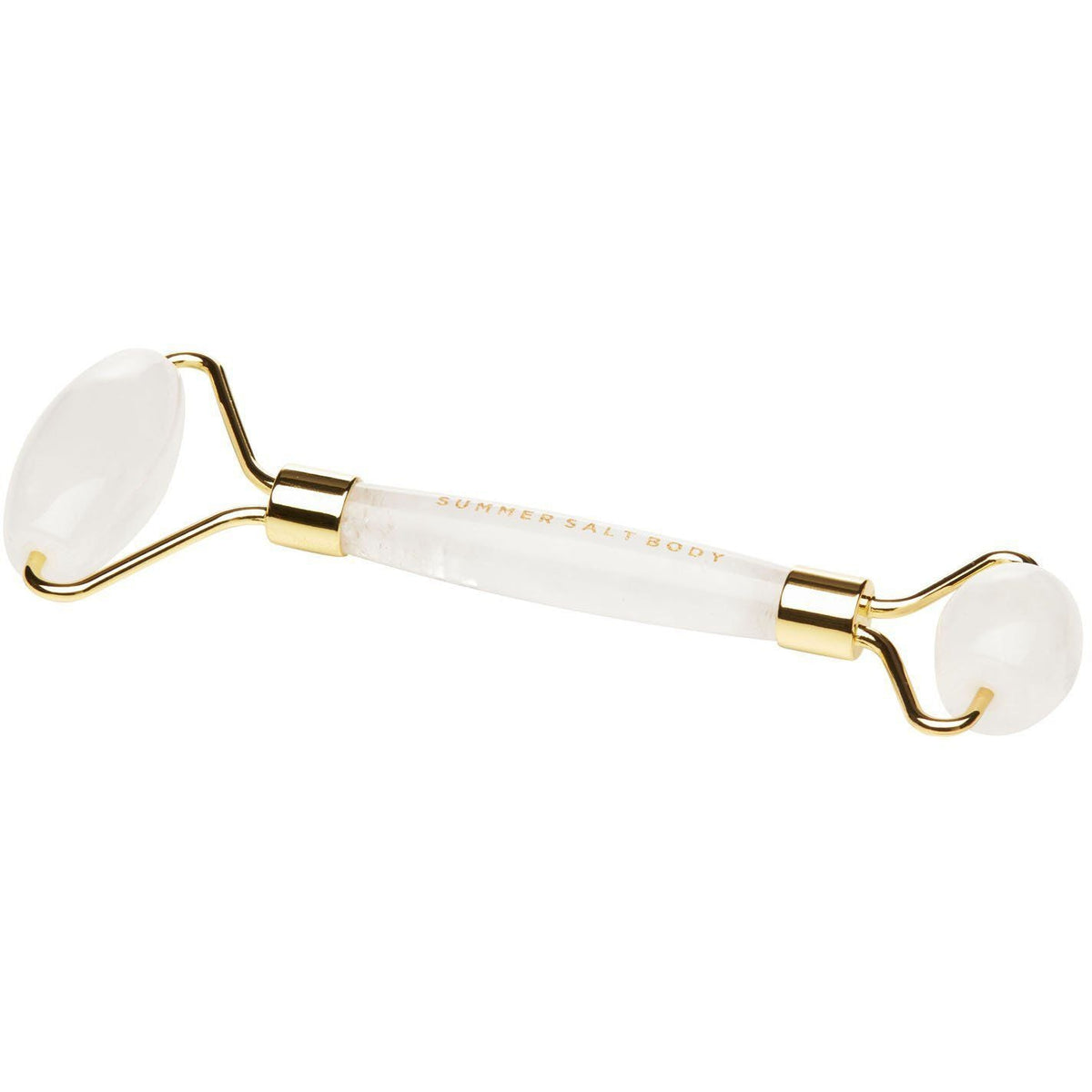 Facial Roller- Clear Quartz Summer Salt Body Clear Quartz, Clear Quartz Facial Roller, Crystals, Crytsal Facial Roller, Facial Roller, Summer Salt Body