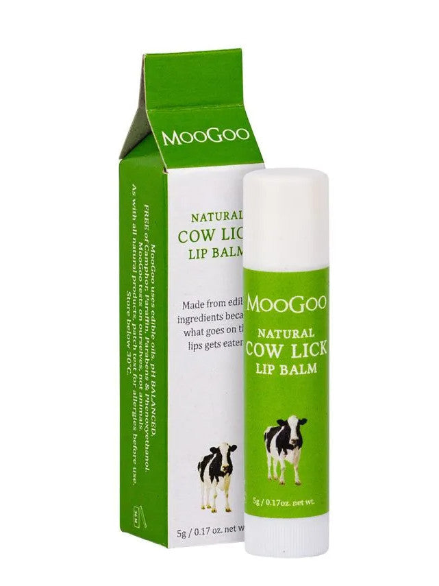 MooGoo - Edible Lip Balm - Cow Lick MooGoo Cow Lick, Lip Balm, MooGoo