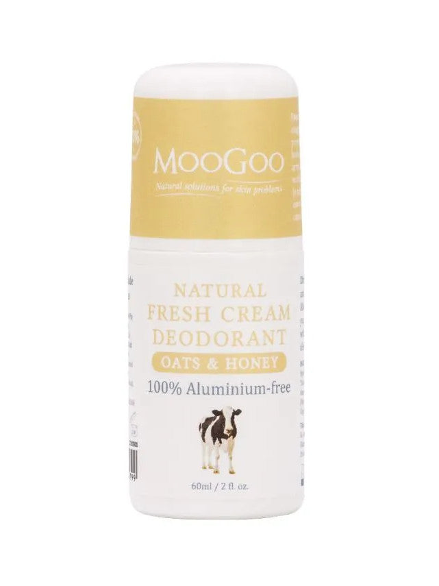 MooGoo - Fresh Cream Deodorant Oats & Honey MooGoo Deodorant, MooGoo, Oats & Honey