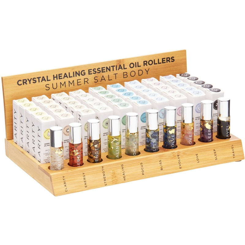 Crystal Essential Oil Rollers NaturesEmporium