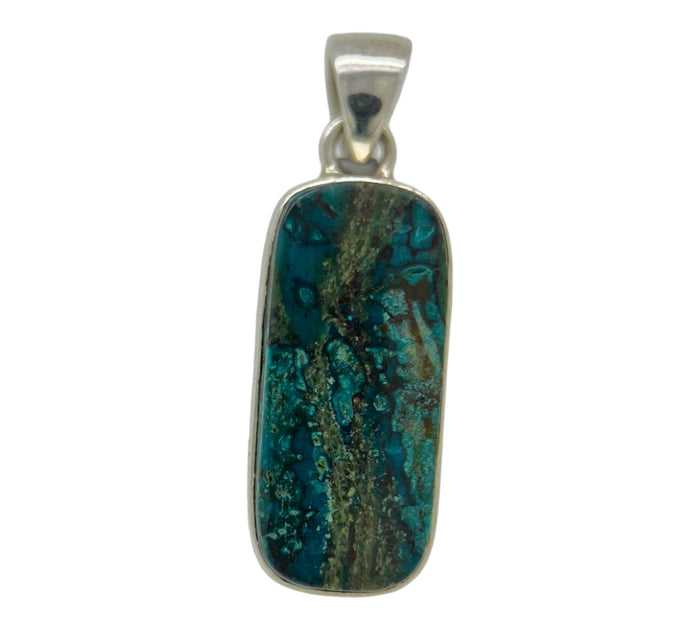 Azurite & Chrysocolla Pendant