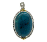 African Azurite Pendant