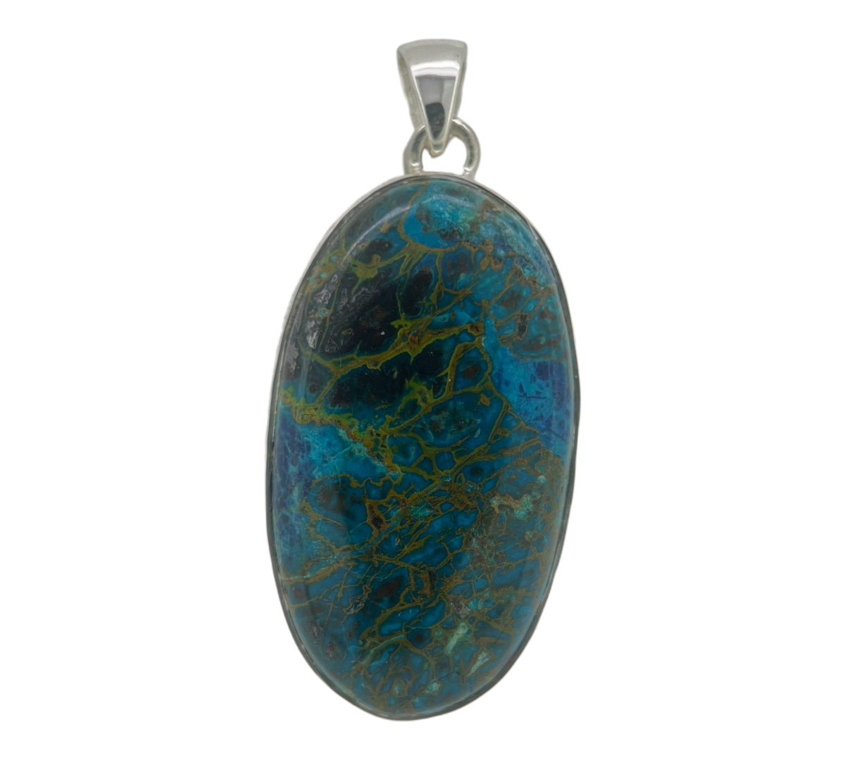 African Azurite Pendant