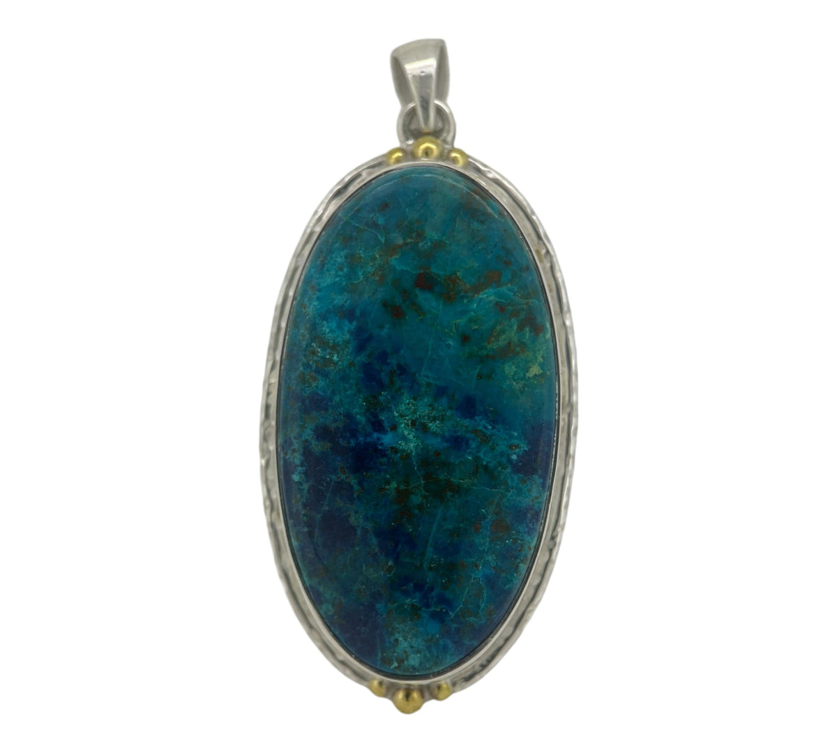 African Azurite Pendant