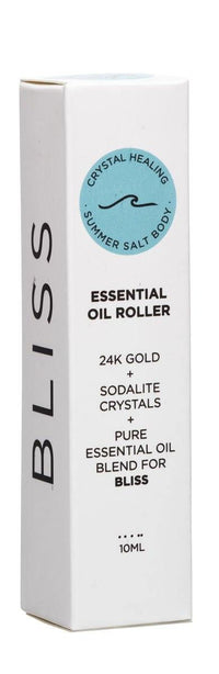 BLISS Roll-On Perfume Summer Salt Body Australian Made, Crystals, Essential Oil Blend, Essential Oils, Perfume