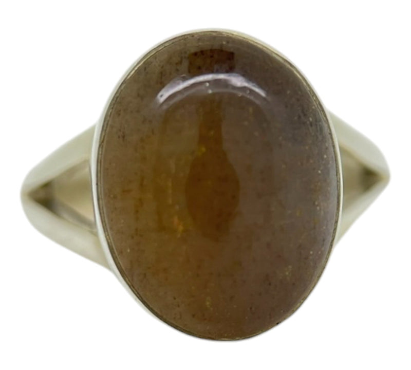 Black Sunstone Ring