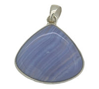 Blue Lace Agate Pendant