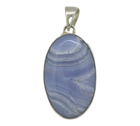 Blue Lace Agate Pendant