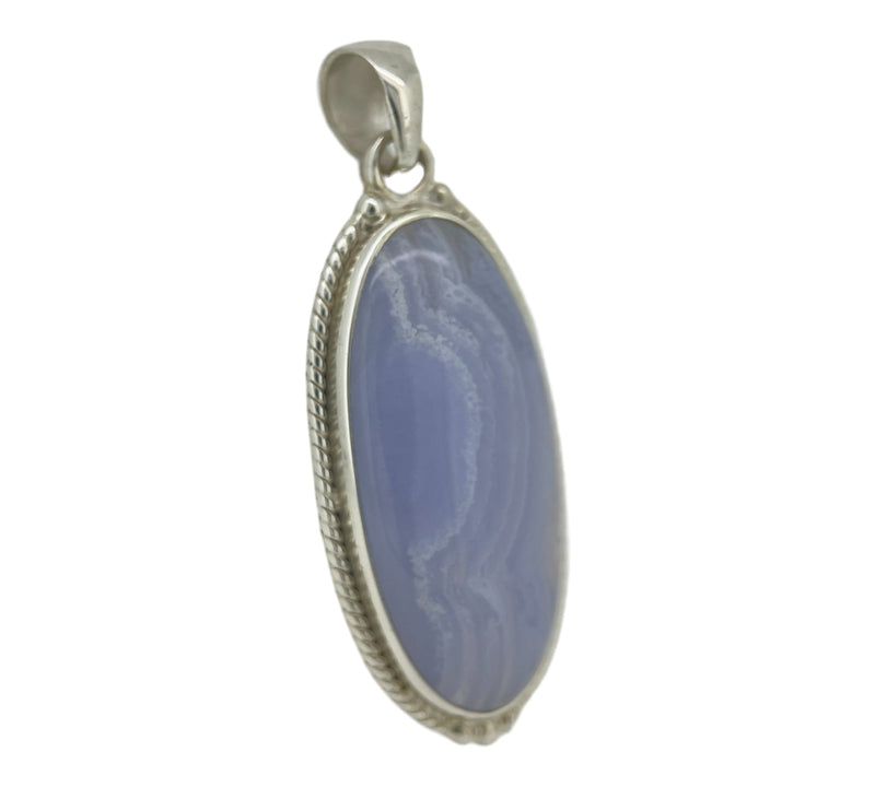 Blue Lace Agate Pendant