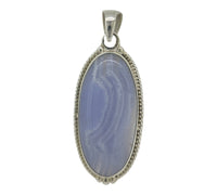 Blue Lace Agate Pendant