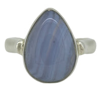 Blue Lace Agate Ring