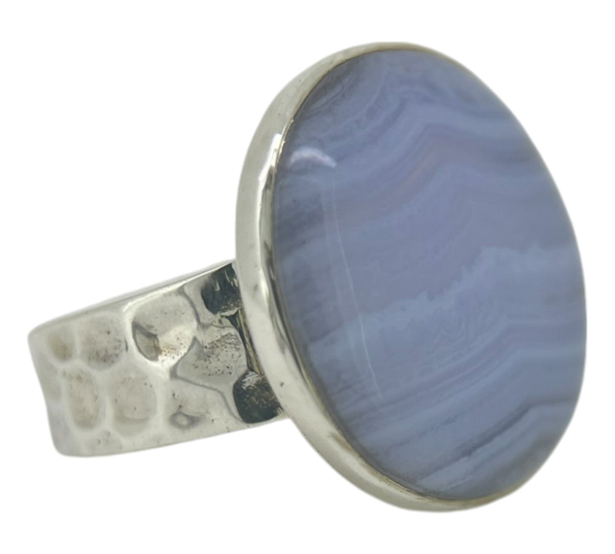 Blue Lace Agate Ring