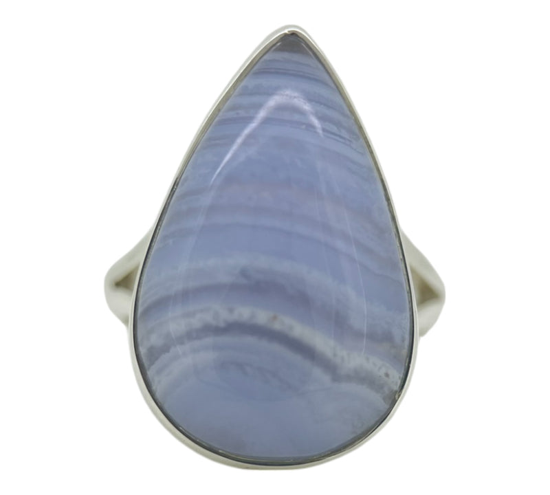 Blue Lace Agate Ring