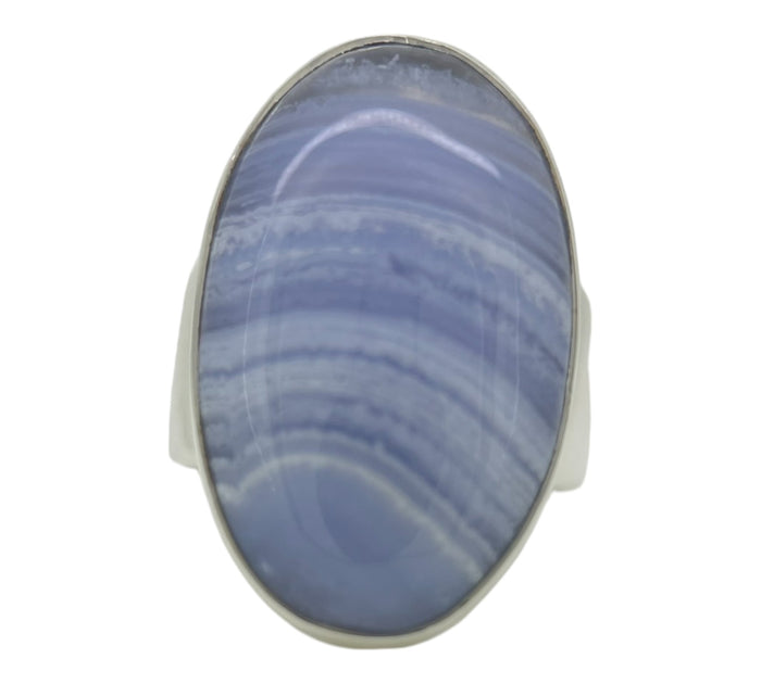 Blue Lace Agate Ring