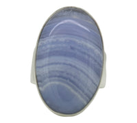 Blue Lace Agate Ring