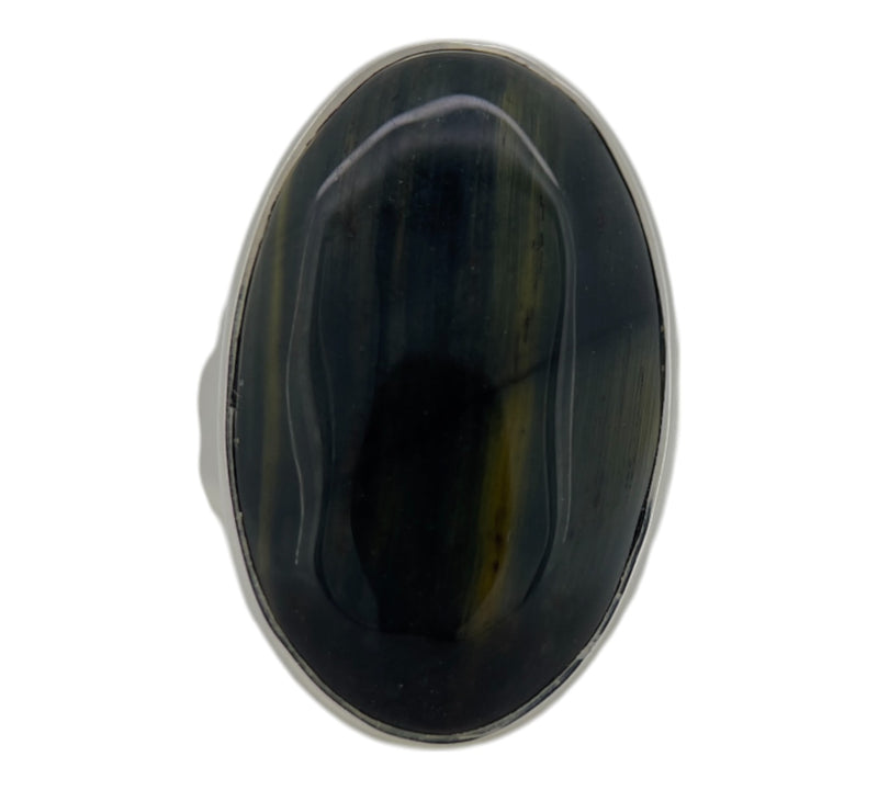 Blue Tiger's Eye Ring