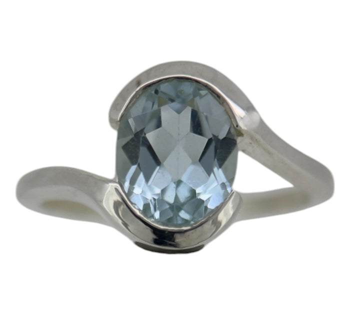 Blue Topaz Ring