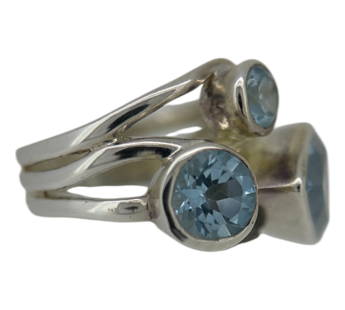 Blue Topaz Ring