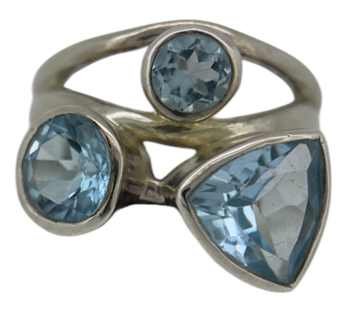 Blue Topaz Ring