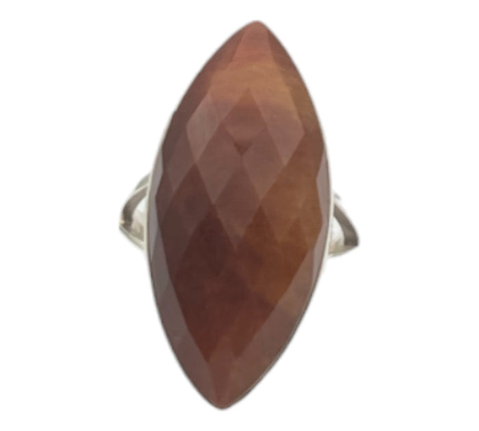 Copper Rutile Quartz Ring