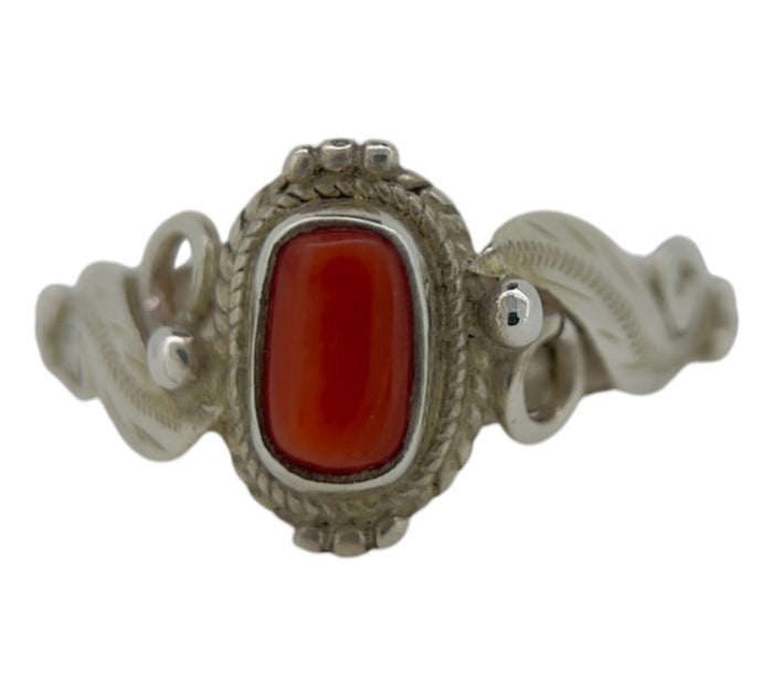 Red Coral Ring