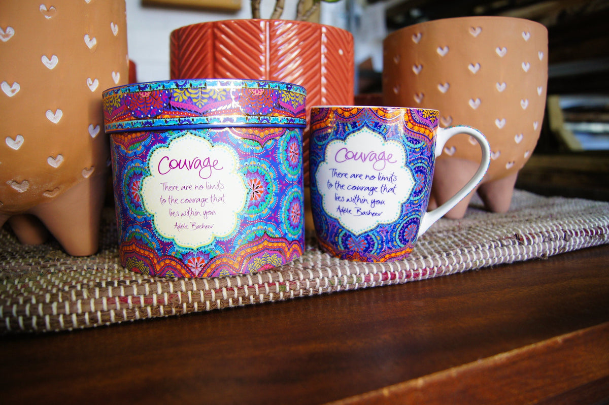 Courage Intrinsic Courage, Intrinsic, Intrinsic Mug, Tea Cup