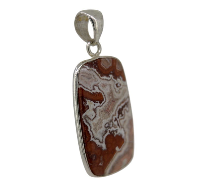 Crazy Lace Agate Pendant
