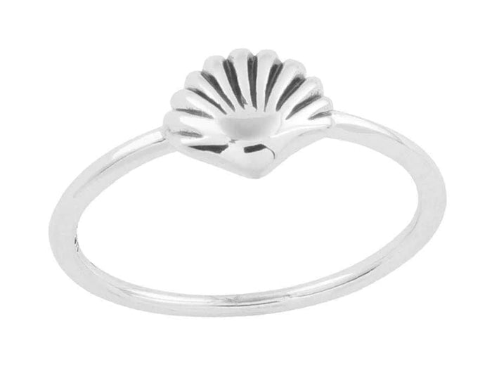 Dainty Seashell Ring Midsummer Star Midsummer Star, Sterling Silver, Sterling Silver Ring