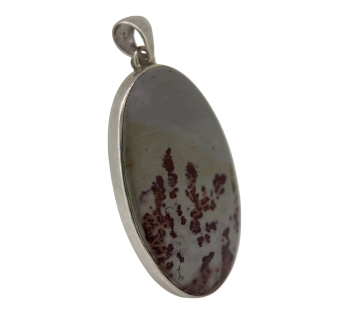 Dendritic Limestone Pendant