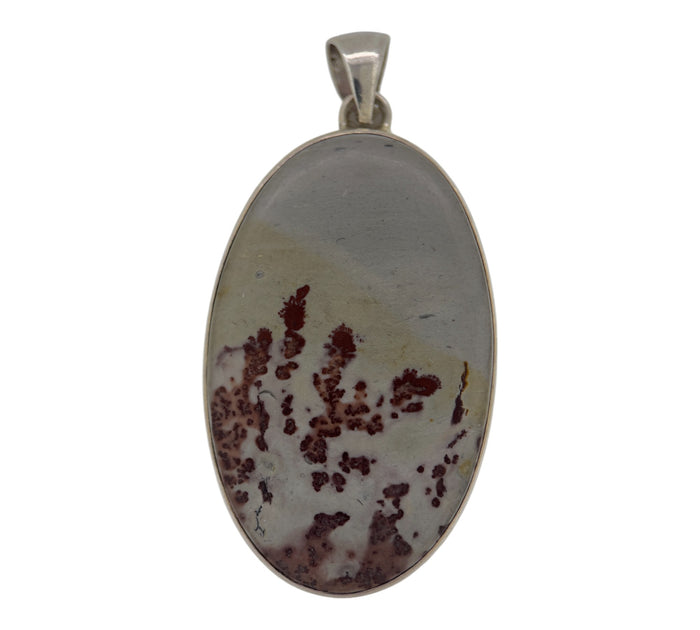 Dendritic Limestone Pendant