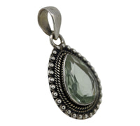 Green Amethyst Pendant