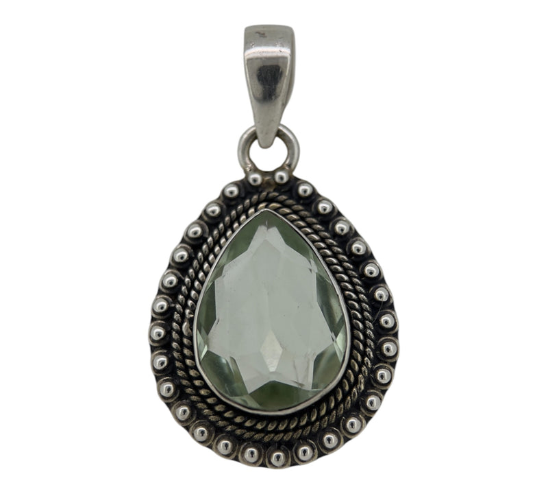 Green Amethyst Pendant