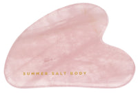 Gua Sha - Rose Quartz Summer Salt Body Crystals, Gua Sha, Massage Stone, Rose Quartz, Rose Quartz Gua Sha, Summer Salt Body