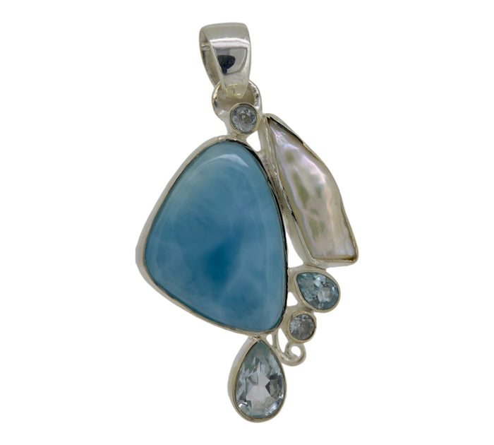 Larimar Pendant