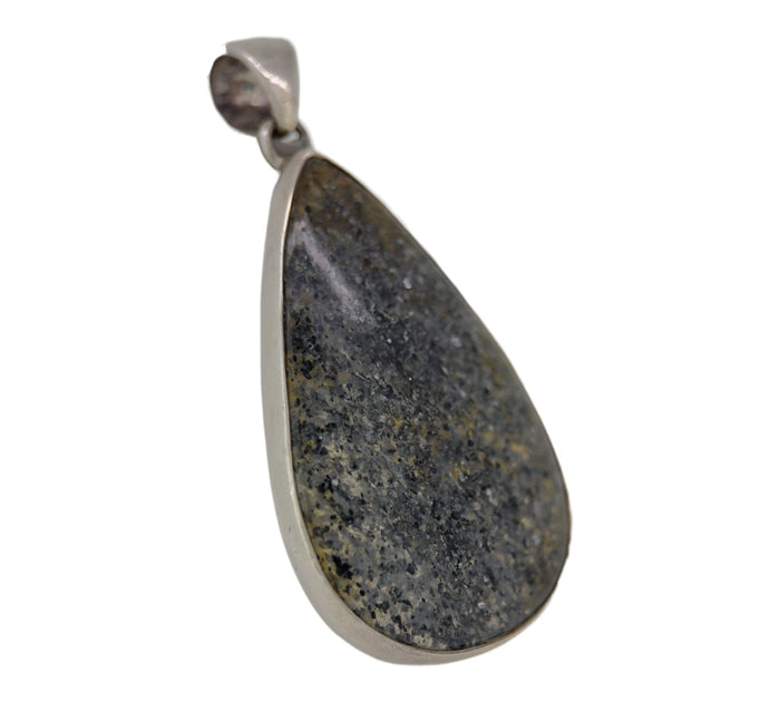 Marcasite In Quartz Pendant