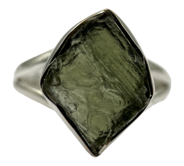 Moldavite Ring