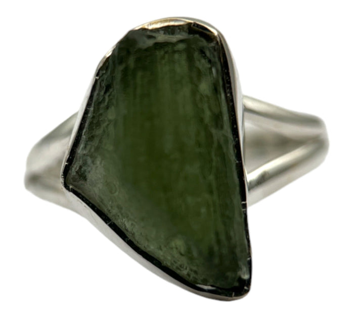 Moldavite Ring