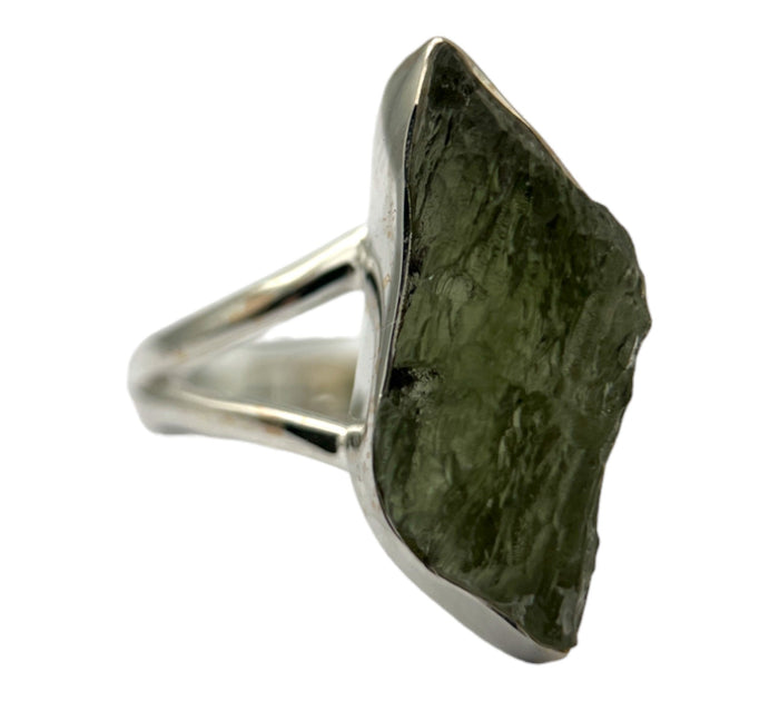 Moldavite Ring