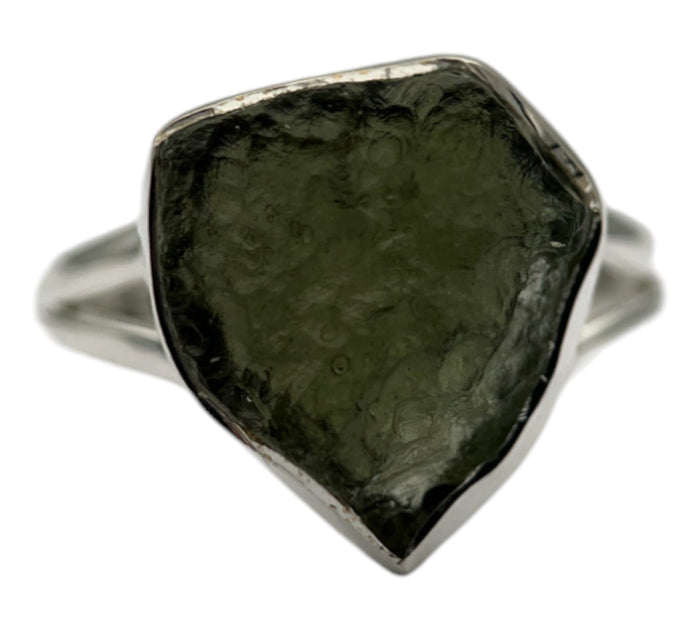 Moldavite Ring