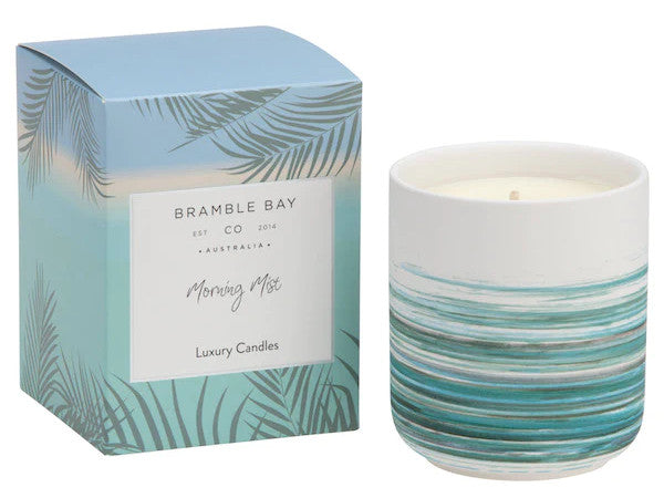 Morning Mist 300g Soy Candle Bramble Bay Bramble Bay, Morning Mist, Ocean Collection