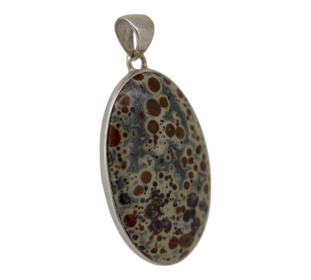 Peanut Obsidian Pendant