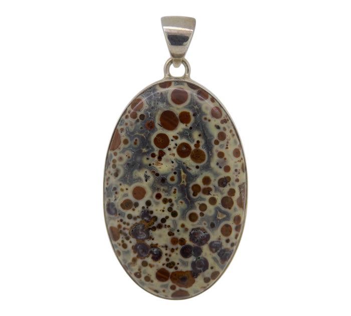 Peanut Obsidian Pendant