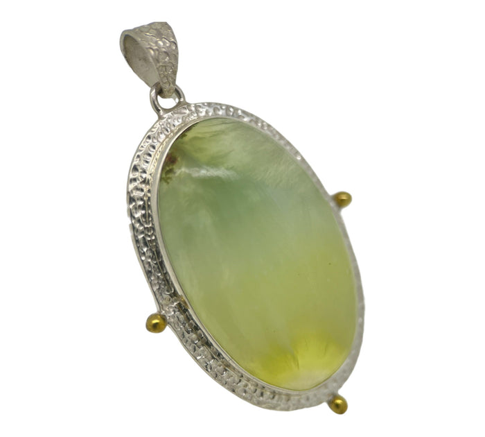 Prehnite Aust. Pendant