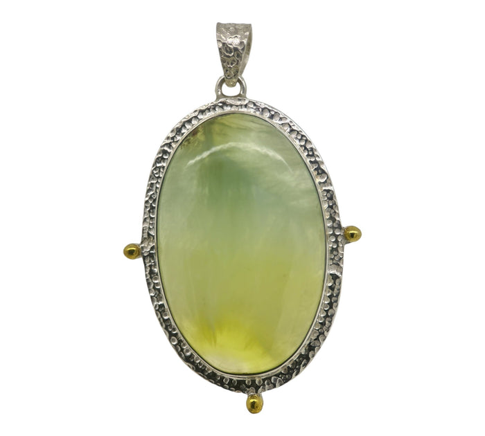 Prehnite Aust. Pendant