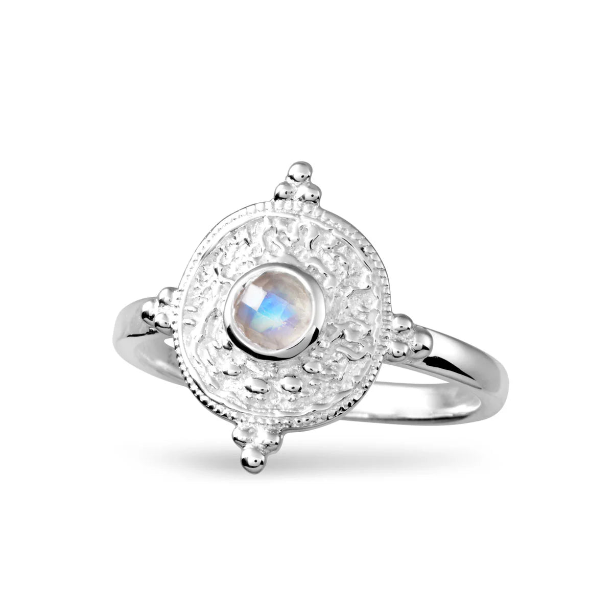 Divine Talisman Moonstone Ring