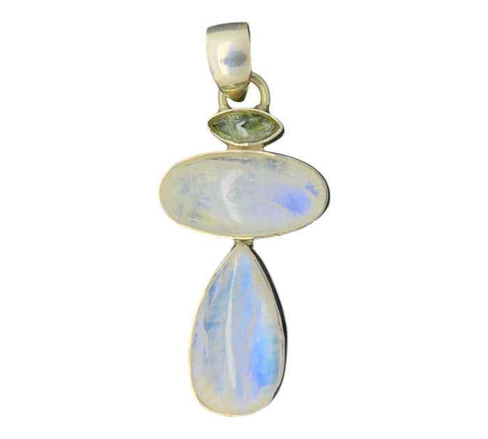 Rainbow Moonstone Pendant