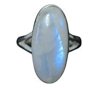 Rainbow Moonstone Ring