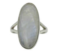 Rainbow Moonstone Ring