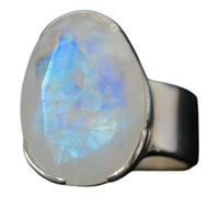 Rainbow Moonstone Ring